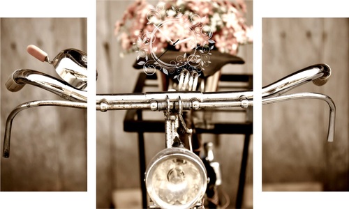 Conni Oberkircher´s, Conni Oberkircher´s Bild »Old City Bike« (Set), 