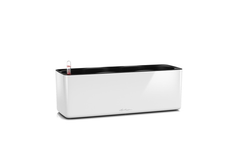 Lechuza, Lechuza Blumentopf CUBE Glossy Triple, Lechuza Blumentopf CUBE Glossy Triple Weiss glanz
