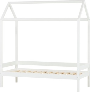 Hoppekids, Hoppekids Hausbett, Hoppekids Kinderbett »ECO Dream«, Hausbett mit Dach wahlweise mit Rausfallschutz