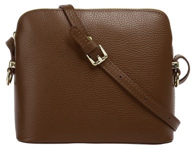 CLUTY, Cluty Umhängetasche, Cluty Umhängetasche, echt Leder, Made in Italy