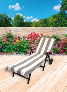 Kinzler, KiNZLER Strandtuch »Frottier-Liegenbezug«, (1 St.), Uni Farben, hohe Saugfähigkeit, angenehm weich und flauschig, KiNZLER Strandtuch »Frottier-Liegenbezug, 100% Baumwolle«, (1 St., Strandtuch 78 x 200 cm), Liegen-Handtuch, Uni Farben, weich & flauschig, auch als 2er Set