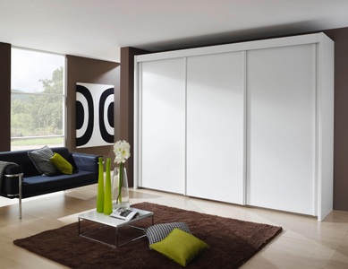 Dialog, Dialog Schwebetürenschrank »Imperial«, in 8 Breiten und 3 Höhen, rauch Schwebetürenschrank »Imperial«, in 8 Breiten und 3 Höhen