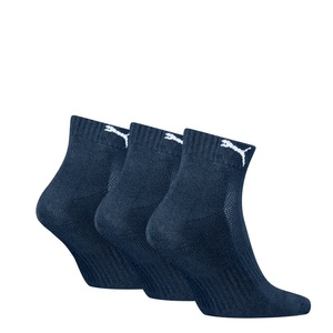 PUMA Kurzsocken »PUMA UNISEX CUSHIONED QUARTER 3P«, (3 Paar)