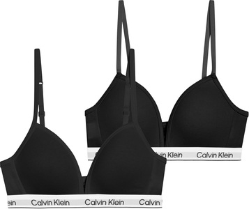 Calvin Klein Underwear Triangel-BH »2PK TRIANGLE«, mit Logobund