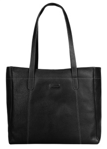 Bugatti, bugatti Reisetasche »ELSA«, echt Leder, Elsa - Reise-Weekender in Schwarz