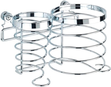 Wenko, WENKO Haartrockner-Halter »Premium«, WENKO Haartrockner- und Glätteisenhalter Duschrost