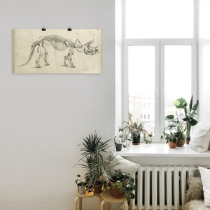 Artland, Artland Wandbild »Dinosauria Lehre II«, Artland Wandbild »Dinosauria Lehre II«, Dinosaurier, (1 St.), als Alubild, Outdoorbild, Poster in verschied. Grössen