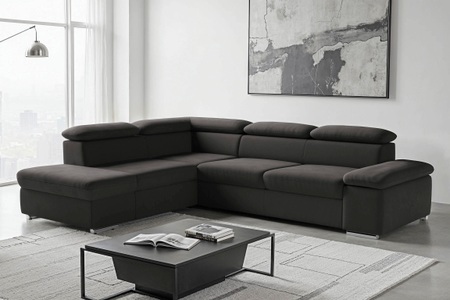 SIT&MORE, sit&more Ecksofa, sit&more Ecksofa »Valentine L-Form, B: 272 cm« mit Arm- & Kopfteilverstellung, optional mit Bettfunktion