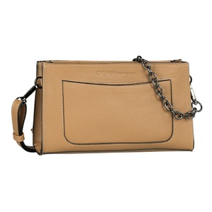 TOM TAILOR DENIM, TOM TAILOR Denim Umhängetasche "Lennon" Damen Schultertasche, Handtasche mit abnehmbarer Metallkette