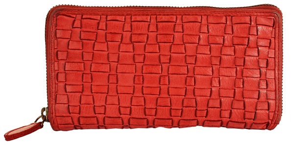 SAMANTHA LOOK, Samantha Look Geldbörse, (1 tlg.), echt Leder, Samantha Look Geldbörse, echt Leder
