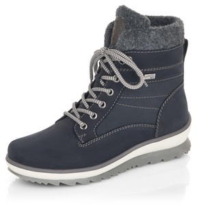 Remonte, Remonte Winterboots, Remonte Damen Schnürboot Blau