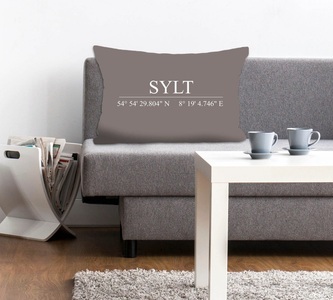 queence Dekokissen »Sylt«, (1 St.), mit Schriftzug