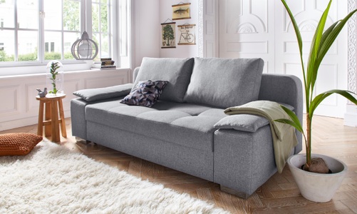 COLLECTION AB, COLLECTION AB Schlafsofa, mit Federkern, inklusive Bettfunktion und Bettkasten, COLLECTION AB Schlafsofa »Paula«, mit Federkern, inklusive Bettfunktion und Bettkasten