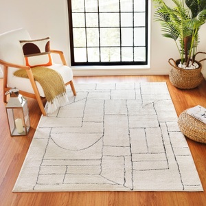 Surya, Surya Teppich »Modern«, rechteckig, LIVABLISS - Moderner Skandinavischer Teppich LISA, 200X280CM, Weiss