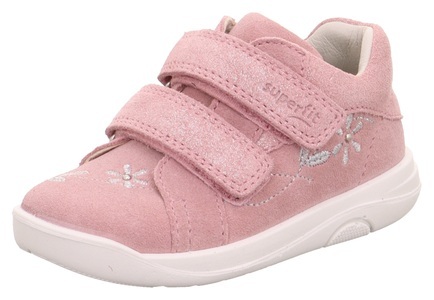 Superfit, Superfit Klettschuh »LILLO WMS: S II«, Superfit Klettschuh »LILLO WMS: S II«, mit glänzender Stickerei