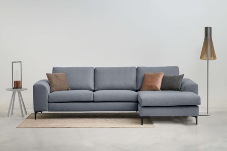INOSIGN Ecksofa »Henry«, mit Metallbeinen, in modernem Design