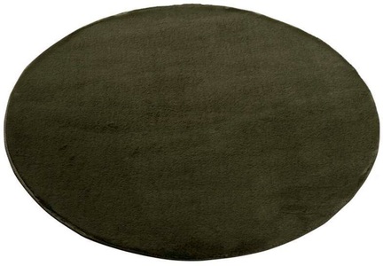 Carpet City, Carpet City Hochflor-Teppich »TOPIA400«, rund, besonders weich und kuschelig durch Polyester, Uni-Farben, Carpet City Hochflor-Teppich »TOPIA400«, rund, 21 mm Höhe, besonders weich und kuschelig durch Polyester, Uni-Farben