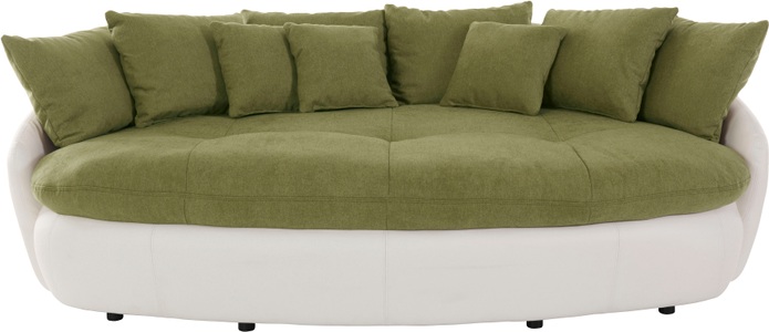 INOSIGN, INOSIGN Big-Sofa »Amaru«, grosszügiges, gemütliches Megasofa XXL, COTTA Big-Sofa »Aruba« gemütliches Megasofa in XXL in organischer Form mit vielen Kissen