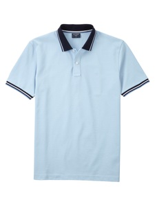 OLYMP Poloshirt »Casual«, farbliche Kontrast-Details