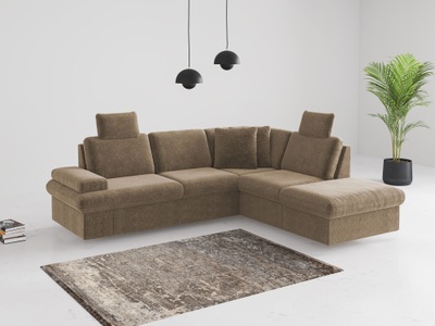 sit&more Ecksofa »Moreno«, mit Armteilverstellung,wahlweise mit Bettfunktion