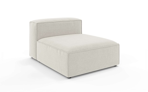 INOSIGN Chaiselongue »HAILY Liegesessel, Loungemöbel zum Relaxen, Masse B/T/H: 100/130/72 cm«, als Modul oder separat verwendbar, für individuelle Zusammenstellung
