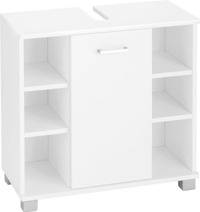 Schildmeyer, Schildmeyer Waschbeckenunterschrank »Mobes«, Schildmeyer Waschbeckenunterschrank »Mobes, Made in Germany«, Breite/Höhe: 65,1/62,4 cm, Badschrank mit Tür und Regalfächern