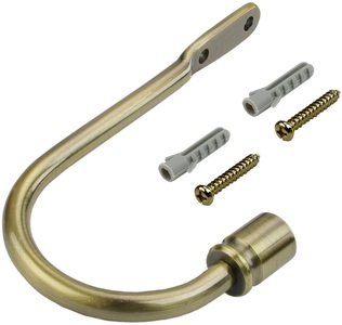 LIEDECO, Raffhalter Liedeco, passend für Gardinen, Liedeco Raffhalter, (1 St.), für Gardinenstangen Ø 16 mm