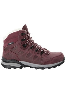 Jack Wolfskin, Jack Wolfskin Trekkingschuh »REFUGIO PRIME TEXAPORE MID W«, Jack Wolfskin Wasserdichte Wanderschuhe Damen Refugio Prime Texapore Mid Women 43 dark maroon dark maroon