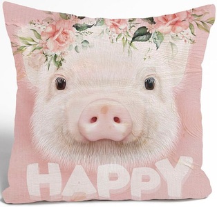 queence Kissenhülle »Barney«, (1 St.), süsses Schweinchen