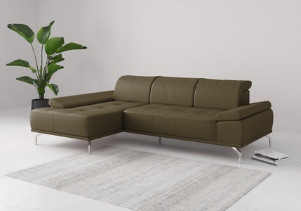Places of Style Ecksofa »Caluna«, Inkl.Sitztiefenverstellung