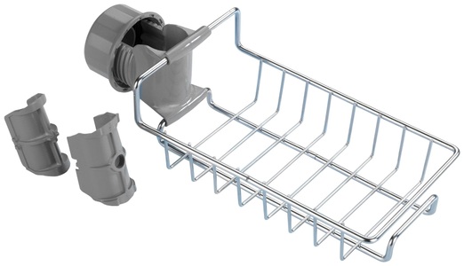 Wenko, Duschablage 'Universal' Wenko silberfarben, WENKO Duschablage »Duschablage Edelstahl«, 1 Ablage
