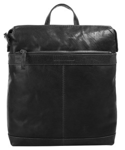 SPIKES & SPARROW, Spikes & Sparrow Laptoprucksack, Spikes & Sparrow Laptoprucksack, echt Leder