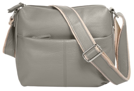 SAMANTHA LOOK, Samantha Look Umhängetasche, Samantha Look Umhängetasche, echt Leder, Made in Italy