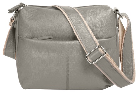 SAMANTHA LOOK, Samantha Look Umhängetasche, Samantha Look Umhängetasche, echt Leder, Made in Italy
