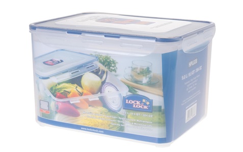 Lock & Lock, Lock & Lock Lock & Lock Vorratsdose 9 l rechteckig, Vorratsdose rechteckig 9lt m.Abtropfeinlage 29.5x23x18.5cm