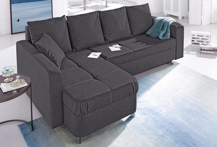 Jockenhöfer Gruppe, Jockenhöfer Gruppe Ecksofa, mit Bettfunktion und Bettkasten, Jockenhöfer Gruppe Ecksofa »Lyon L-Form«, mit Bettfunktion und Bettkasten
