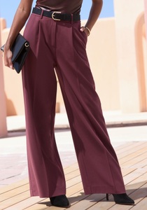 LASCANA Anzughose, mit weitem Bein, Palazzohose, elegant