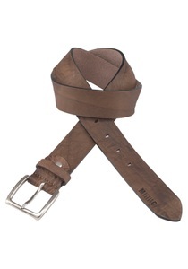 Mustang, Ledergürtel, MUSTANG Ledergürtel, maskuliner Gürtel aus Vintage-Leder