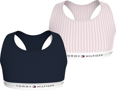 Tommy Hilfiger Underwear Bralette-BH »2PK BRALETTE PRINT«, mit Logoschriftzug