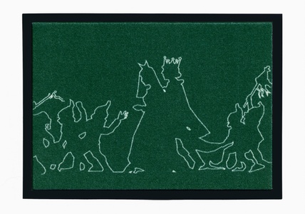 GRIMMLIIS, Fussmatte, Grimmliis, »Märchen 3«, Höhe 2 mm, rutschhemmend beschichtet, grimmliis Fussmatte »Märchen 3«, rechteckig, 2 mm Höhe, Schmutzfangmatte, Motiv Schneewittchen, waschbar, Kinderzimmer