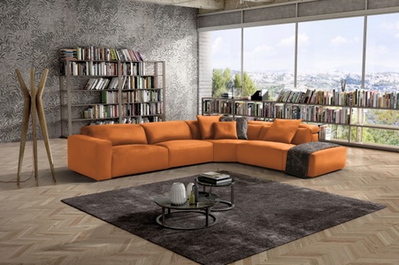Egoitaliano, Egoitaliano Ecksofa »Beverly«, wahlweise mit elektrischer Relaxfunktion, inklusive Kopfteilverstellung, Egoitaliano Ecksofa »Beverly, extravangantes Designsofa mit erstklassigem Sitzkomfort«, wahlweise mit elektrischer Relaxfunktion, Kopfteilverstellung
