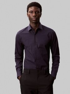 Calvin Klein Businesshemd »SLIM ESNTL POPLIN NOS STR SLD«, Mit Monogramm-Stickerei