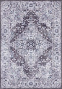 NOURISTAN, Teppich, »Sylla«, NOURISTAN, rechteckig, Höhe 5 mm, maschinell gewebt, NORTHRUGS Teppich »Sylla«, rechteckig, 5 mm Höhe, Orientalisch, Läufer, Vintage, Wohnzimmer, Schlafzimmer, Esszimmer