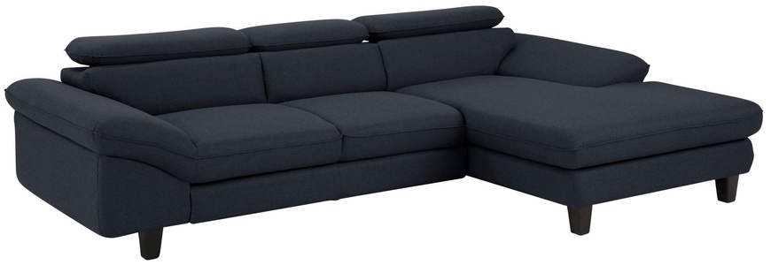 HOME AFFAIRE, Home affaire Ecksofa »Pilot«, wahlweise mit Bettfunktion und Bettkasten, Home affaire Ecksofa »Pilot L-Form«, mit Kopfteilverstellung, optional Bettfunktion und Bettkasten