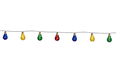 Star Trading, STAR TRADING Lichterkette GLOW Multicolor, Star Trading Lichterkette Glow Netzbetrieben 10 LED's Multicolor