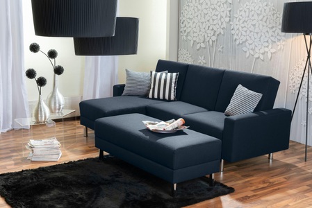 MAX WINZER, Max Winzer® Schlafsofa mit Recamiere »Just Fresh« mit Rückenverstellung, inklusive Stauraumhocker, Max Winzer® Schlafsofa »Just Fresh« mit Rückenverstellung, inklusive Stauraumhocker