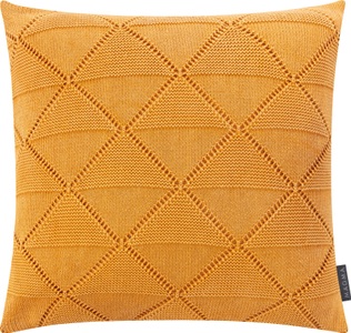 Schubiger, Kissenhülle Purl, Senf B: 50 cm, 