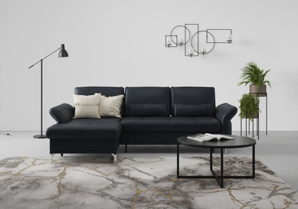 INOSIGN, INOSIGN Ecksofa »Palm Beach«, Federkern, mit Sitztiefenverstellung, wahlweise mit Bettfunktion, Bettkasten und Armteilverstellung, INOSIGN Ecksofa »Palm Beach L-Form«, Federkern, mit Sitztiefenverstellung, wahlweise mit Bettfunktion
