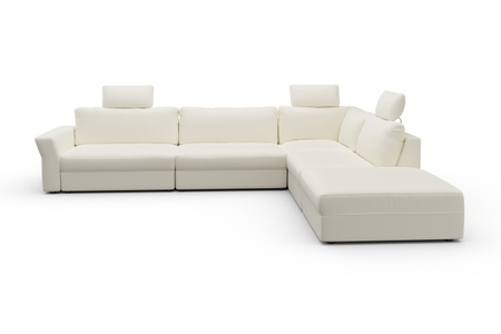 SIT&MORE, sit&more Ecksofa, mit Sitztiefenverstellung, sit&more Ecksofa »Cadabra L-Form«, Breite 356 cm, mit Sitztiefenverstellung