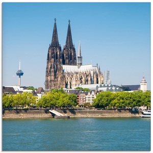 Artland Glasbild »Kölner Dom«